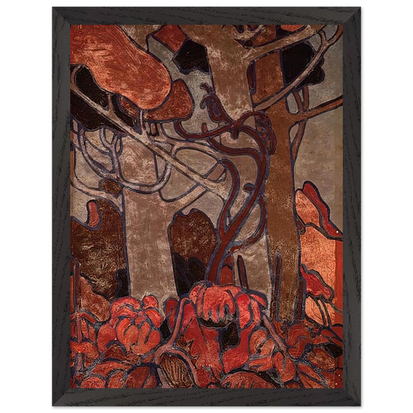 FOREST UNDERGROWTH I 1916 by Tom Thomson — Framed art print at Zephyeer