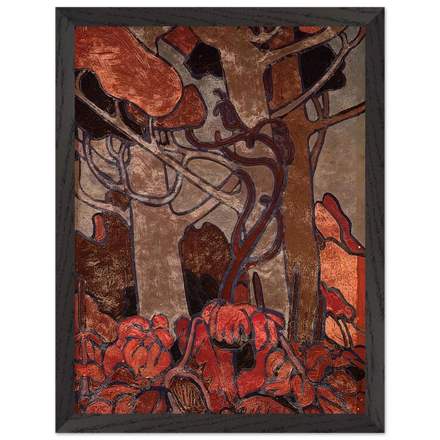 FOREST UNDERGROWTH I 1916 by Tom Thomson — Framed art print at Zephyeer