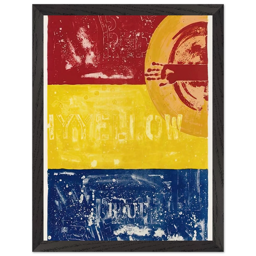 PERISCOPE I ULAE 200 by Jasper Johns — Framed art print at Zephyeer