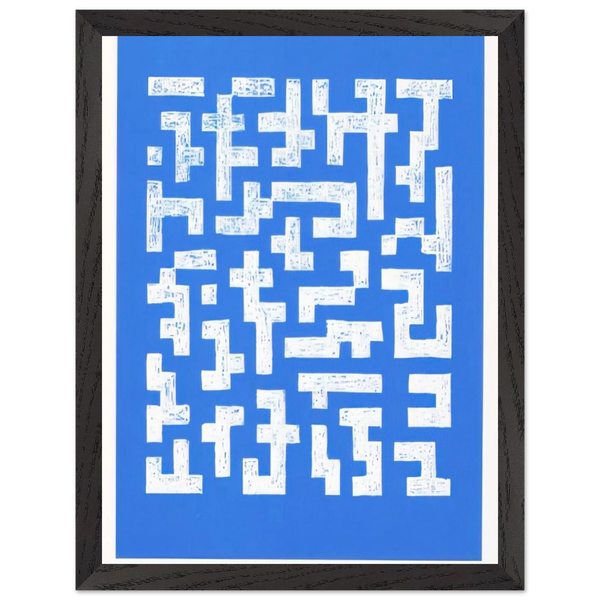 DOUBLE IMPRESSION IV 1978 by Anni Albers — Framed art print at Zephyeer