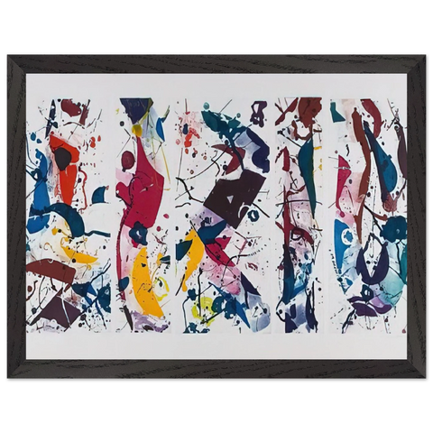 Untitled SFE 020  Lembark I53 by Sam Francis — Framed art print at Zephyeer