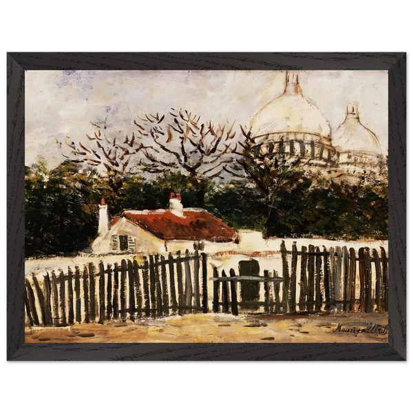 SACRE COEUR 2 by Maurice Utrillo — Framed art print at Zephyeer