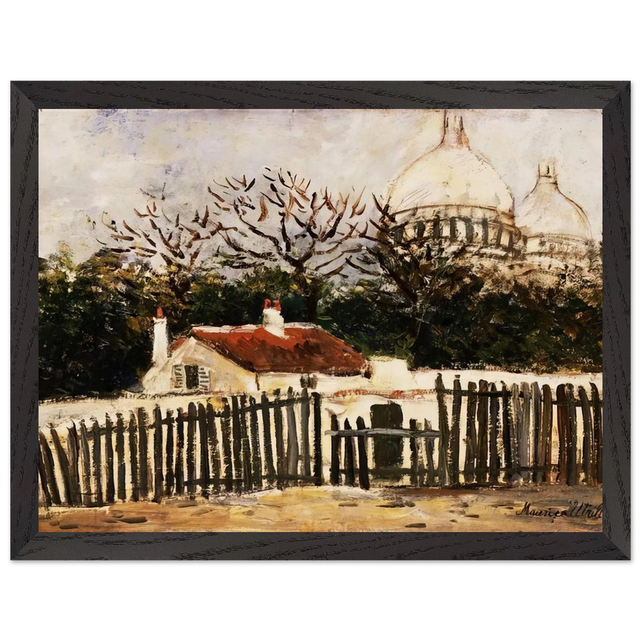 SACRE COEUR 2 by Maurice Utrillo — Framed art print at Zephyeer