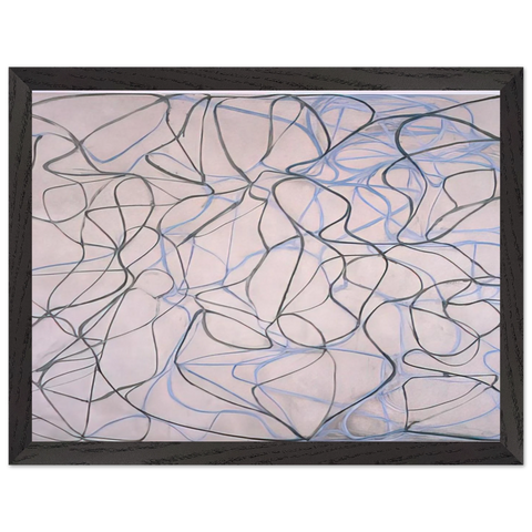 Vine - 1993 by Brice Marden — Framed art print at Zephyeer