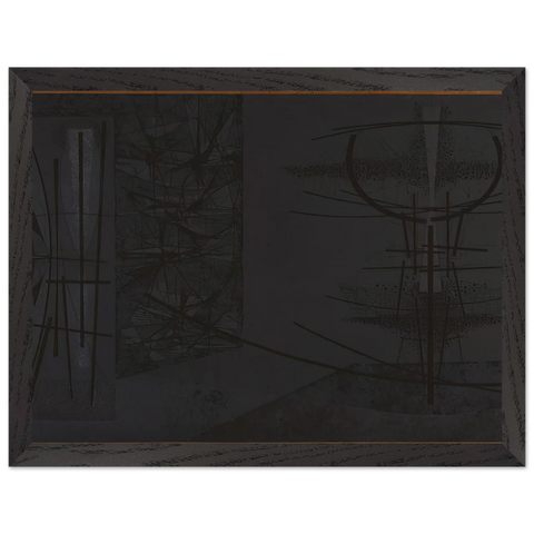 Stillness - 1956 by Jimmy Ernst — Framed art print at Zephyeer