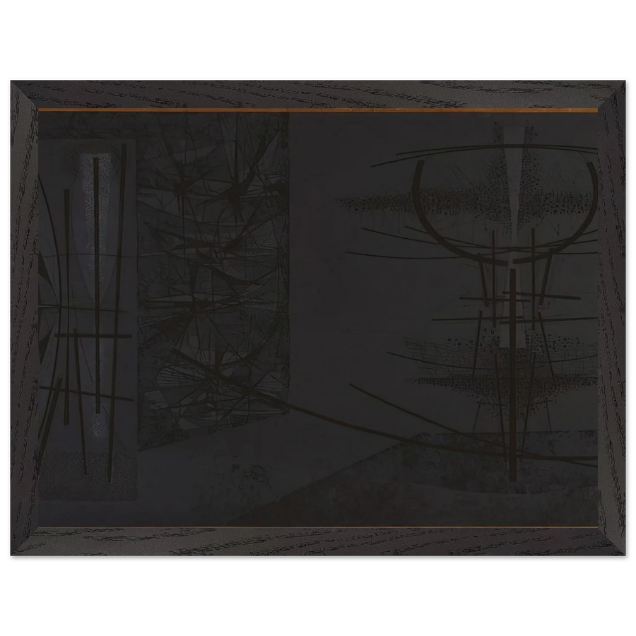 Stillness - 1956 by Jimmy Ernst — Framed art print at Zephyeer