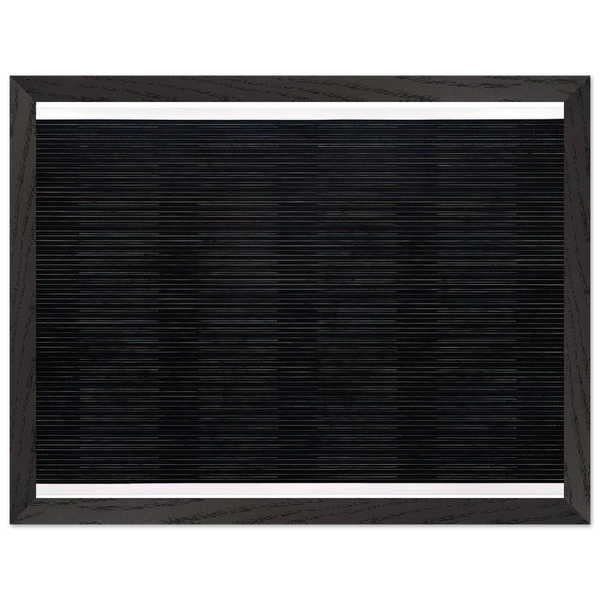 The Sea by Agnes Martin — Framed art print at Zephyeer