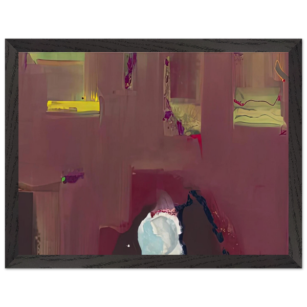 Yin Yang, 1990- by Helen Frankenthaler — Framed art print at Zephyeer