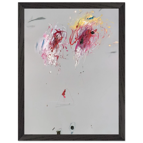 Nine Discourses on Commodus, Part IV by Cy Twombly — Framed art print at Zephyeer