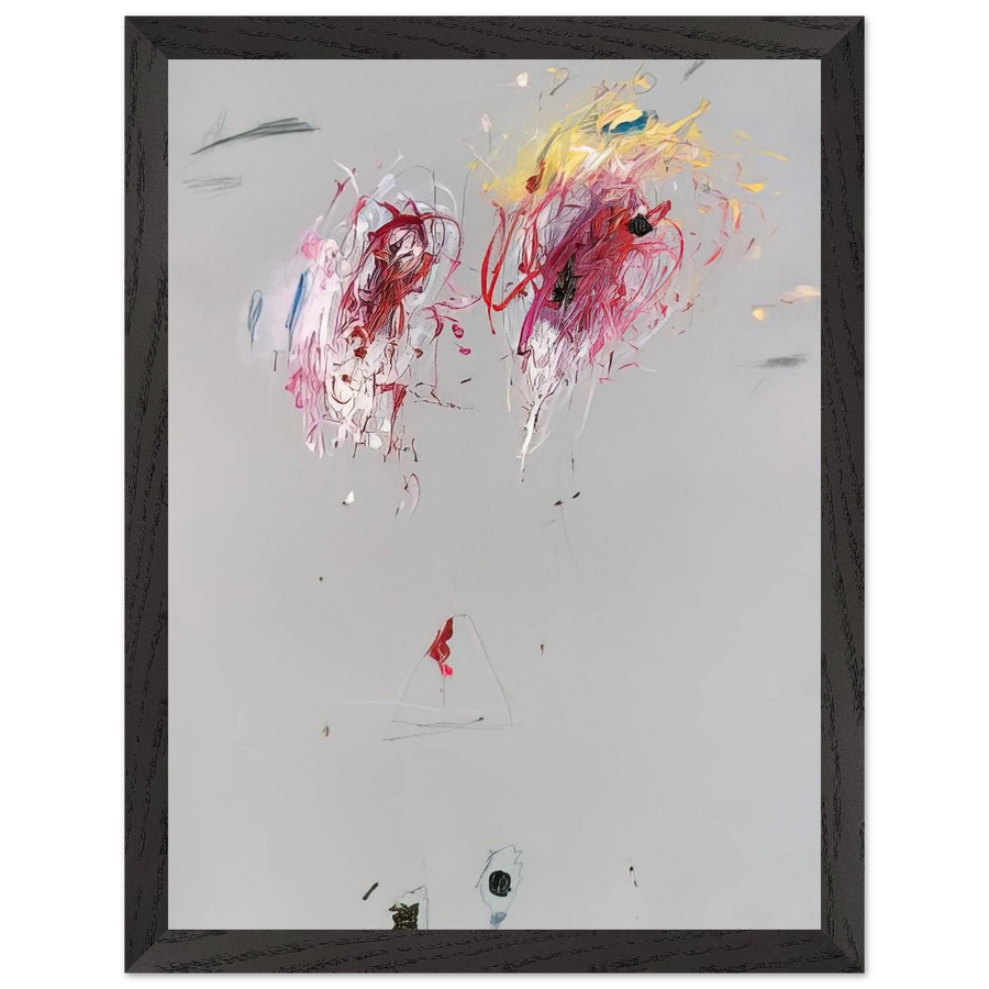 Nine Discourses on Commodus, Part IV by Cy Twombly — Framed art print at Zephyeer