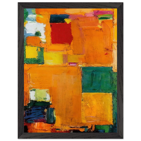 Kaleidos by Hans Hofmann — Framed art print at Zephyeer