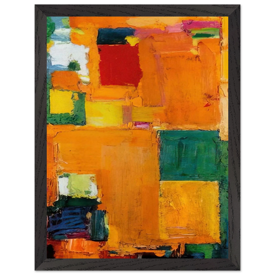 Kaleidos by Hans Hofmann — Framed art print at Zephyeer