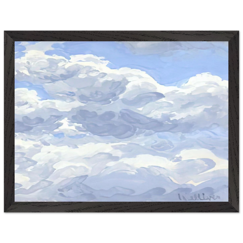 Study for Clouds II - 1979 by Neil Welliver — Framed art print at Zephyeer