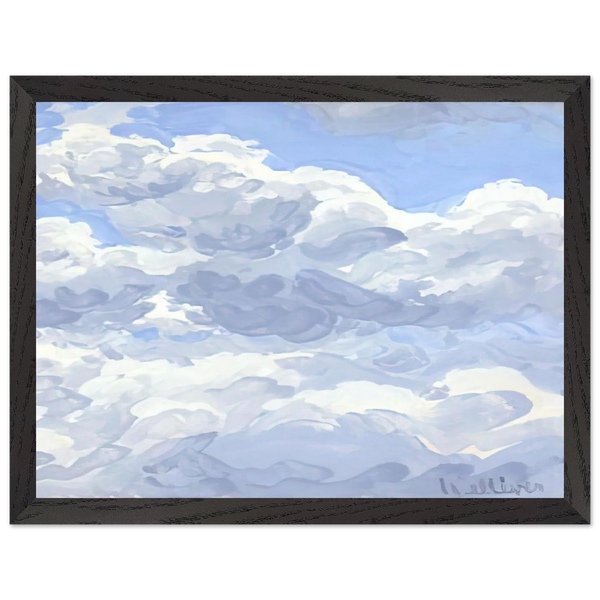 Study for Clouds II - 1979 by Neil Welliver — Framed art print at Zephyeer