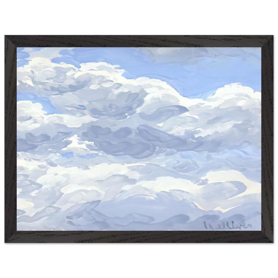 Study for Clouds II - 1979 by Neil Welliver — Framed art print at Zephyeer