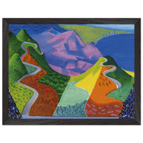 David Hockney — Framed art print at Zephyeer