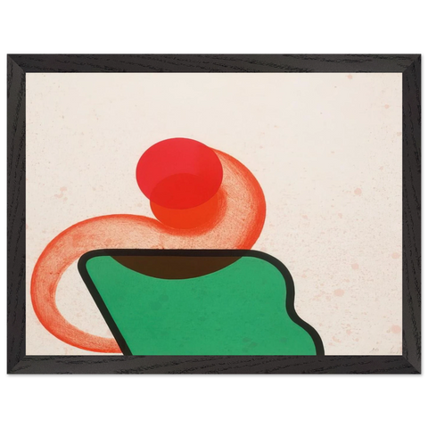 Bedroom - 1968 by Howard Hodgkin — Framed art print at Zephyeer
