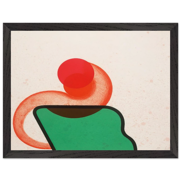 Bedroom - 1968 by Howard Hodgkin — Framed art print at Zephyeer