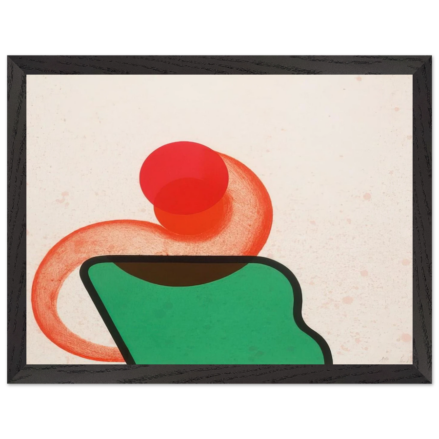 Bedroom - 1968 by Howard Hodgkin — Framed art print at Zephyeer