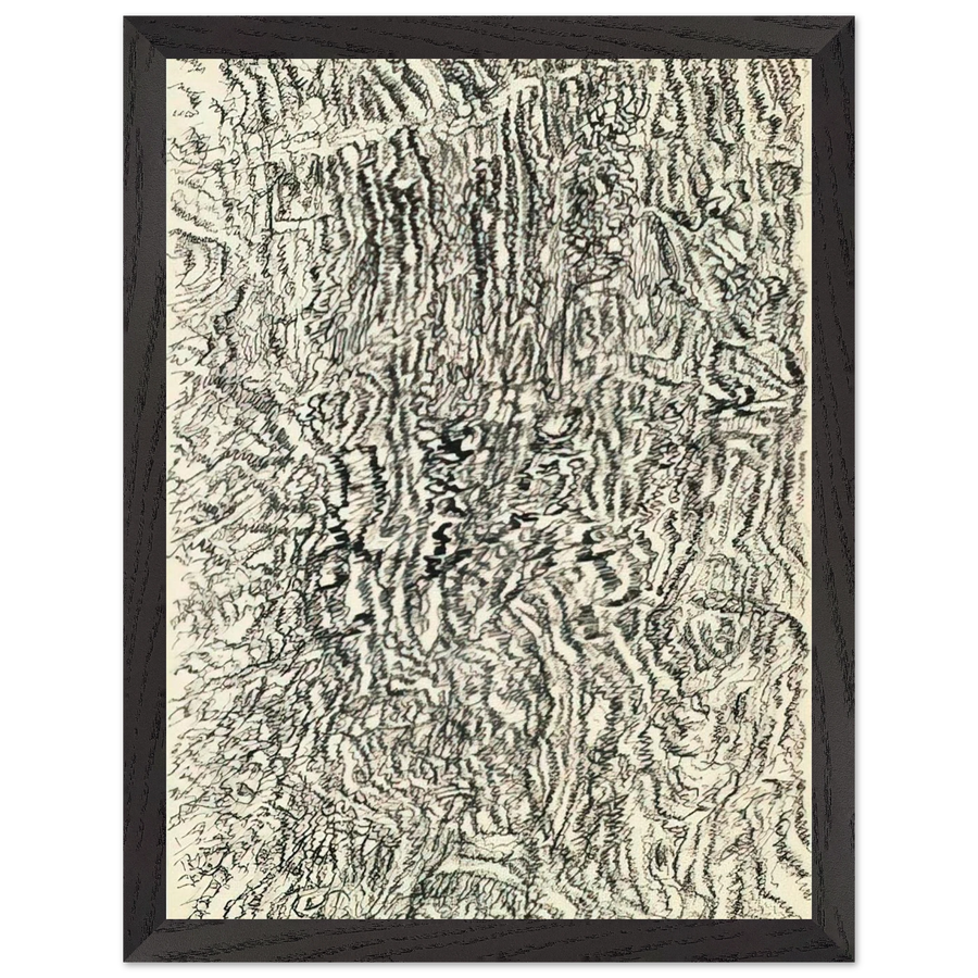 DESSIN MESCALINIEN 1958 by Henri Michaux — Framed art print at Zephyeer