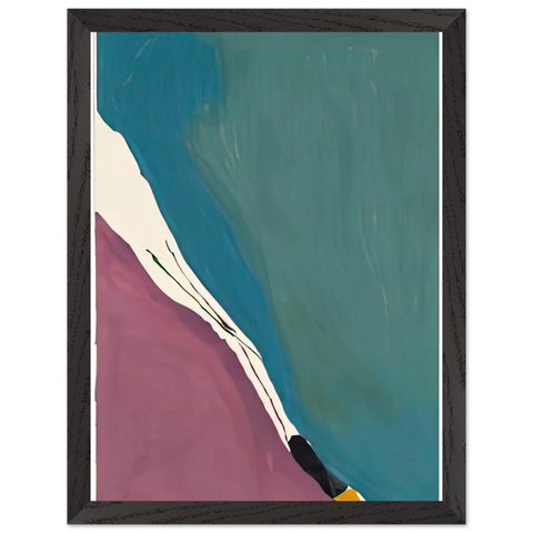 Red Travels, 1971- by Helen Frankenthaler — Framed art print at Zephyeer