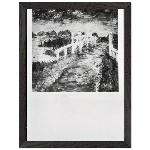 Maruchbrucke by Emil Nolde — Framed art print at Zephyeer