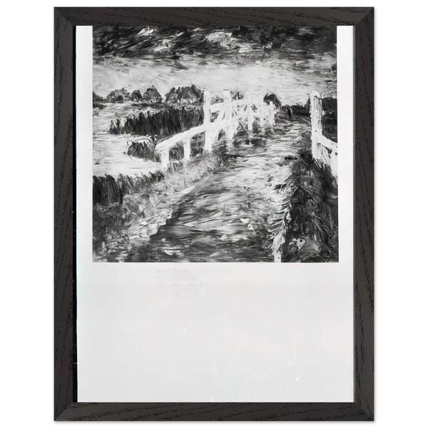 Maruchbrucke by Emil Nolde — Framed art print at Zephyeer