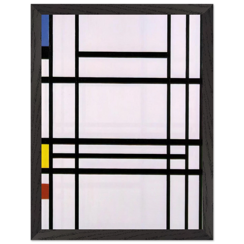 Composition No.10 by Piet Mondrian — Framed art print at Zephyeer