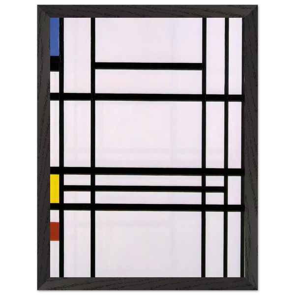 Composition No.10 by Piet Mondrian — Framed art print at Zephyeer