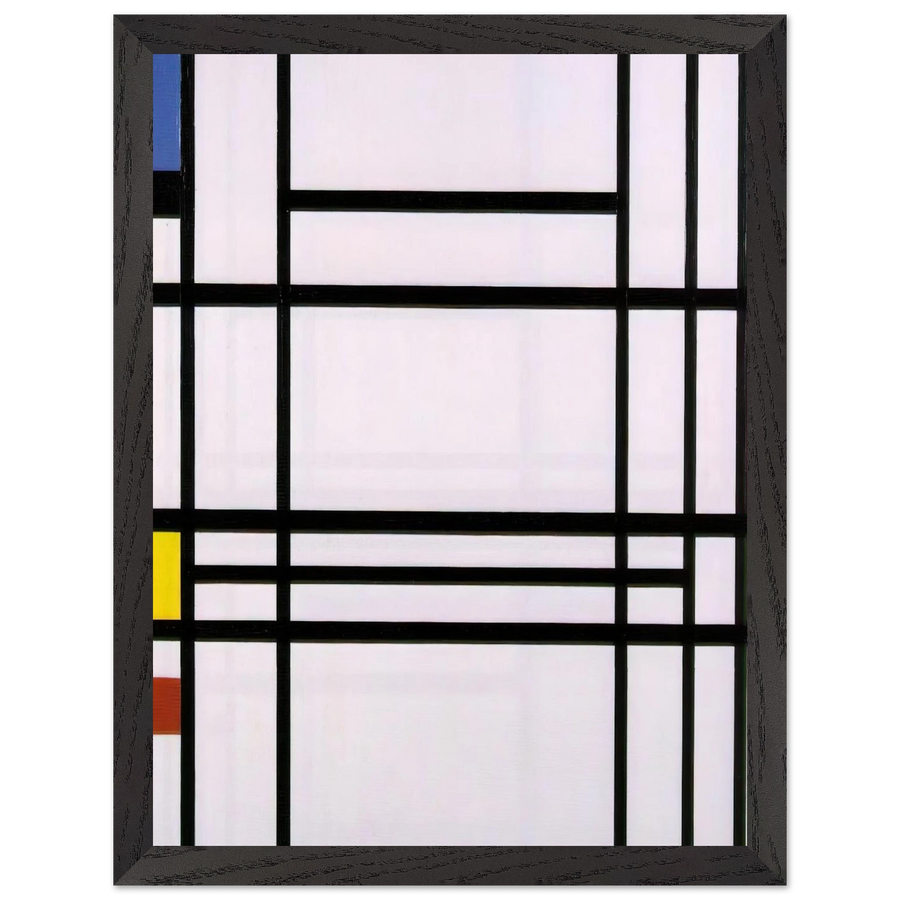 Composition No.10 by Piet Mondrian — Framed art print at Zephyeer