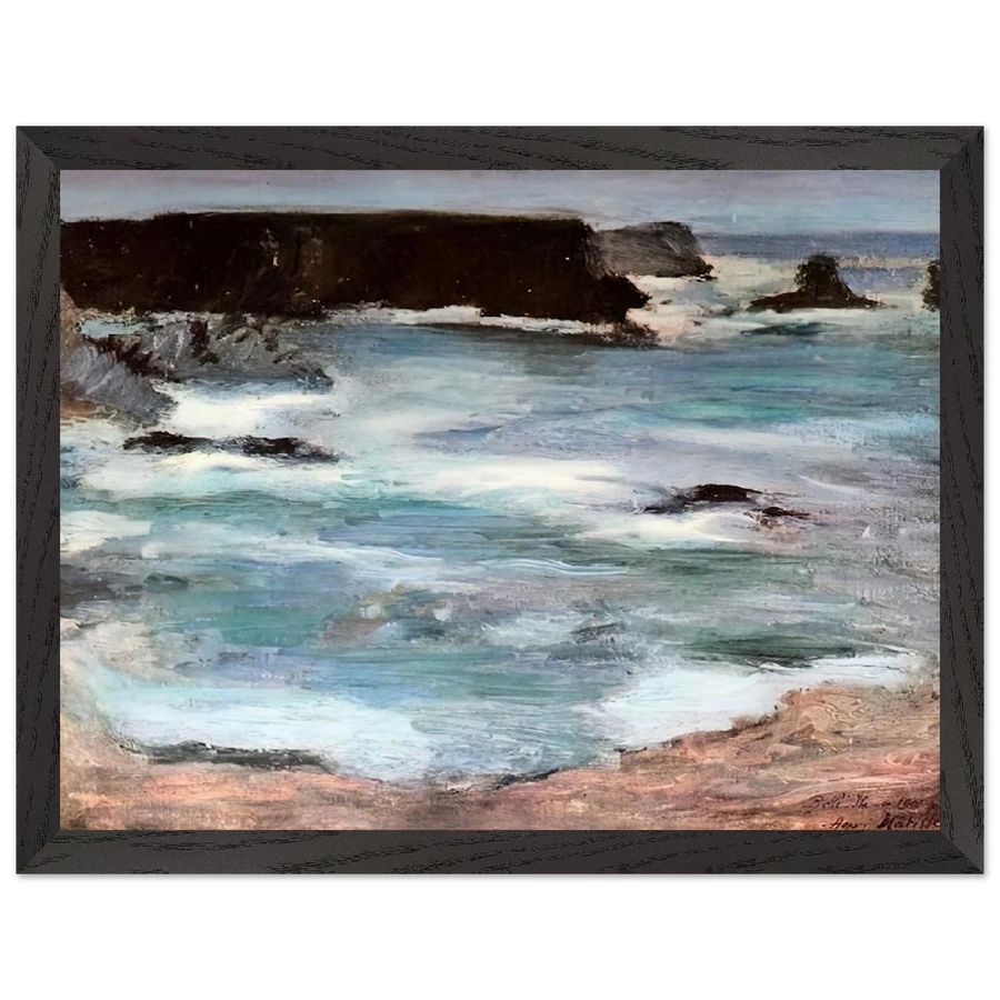 ROCHERS A BELLE ILE 1896 0 by Henri Matisse — Framed art print at Zephyeer