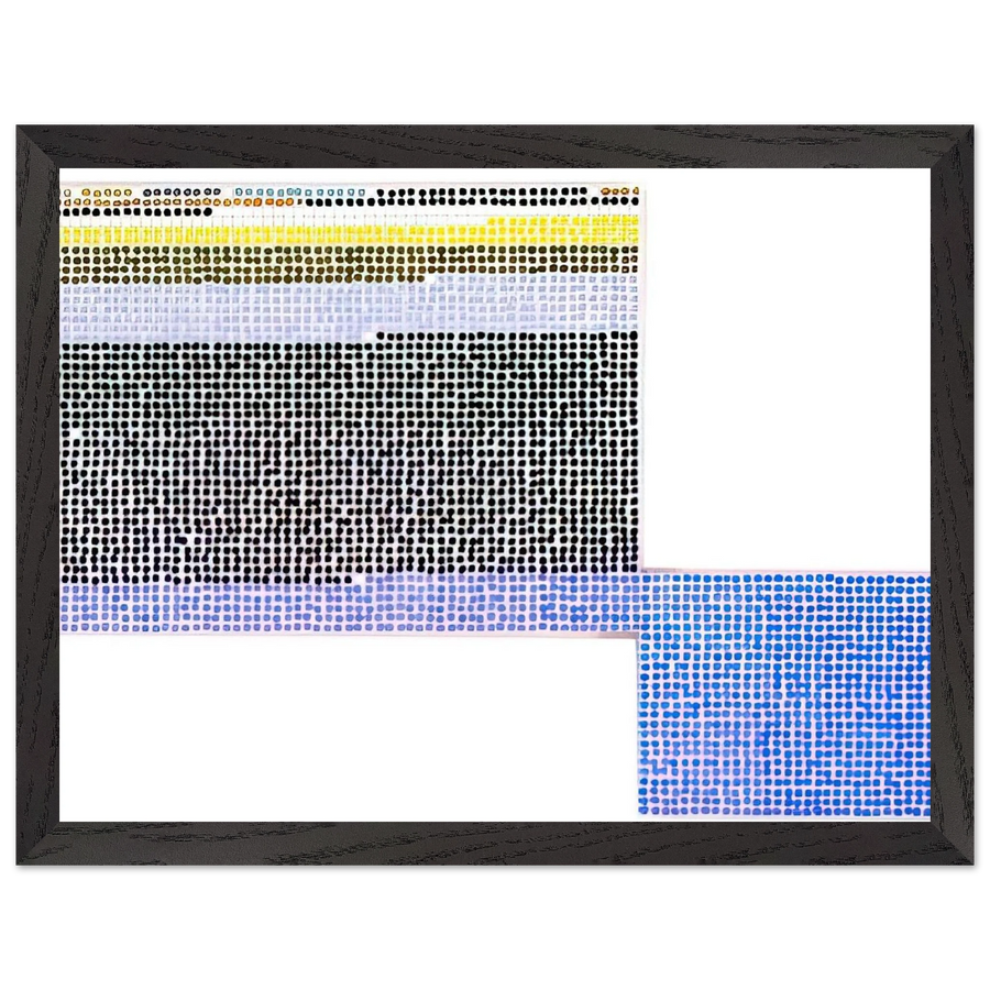 Original Fibonacci - 2001 by Jennifer Bartlett — Framed art print at Zephyeer