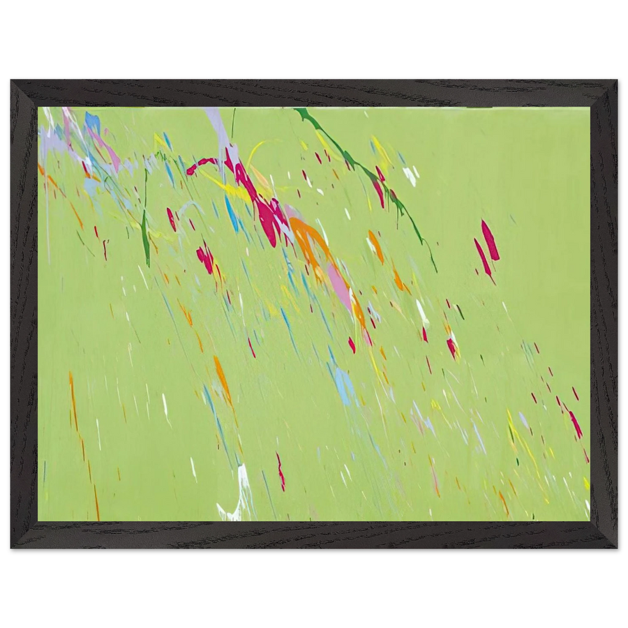 Raindrops Keep Falling on My Head - 1973 by Walasse Ting — Framed art print at Zephyeer
