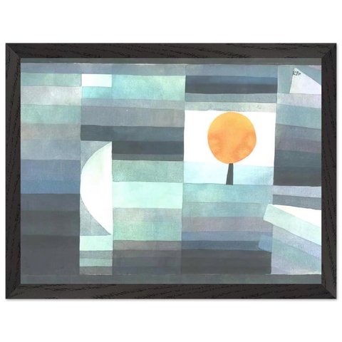 THE MESSENGER OF AUTUMN 1922 by Paul Klee — Framed art print at Zephyeer