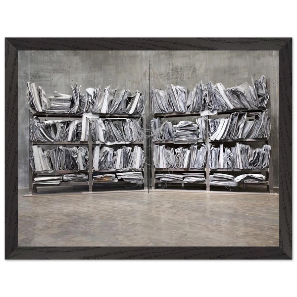 THE HIGH PRIESTESS ZWEISTROMLAND 1989 by Anselm Kiefer — Framed art print at Zephyeer