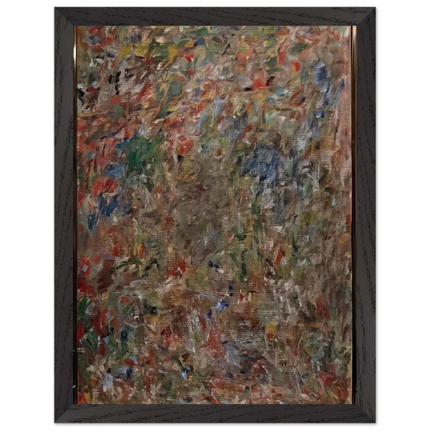 ABSTRACTION 1963 by Milton Resnick — Framed art print at Zephyeer