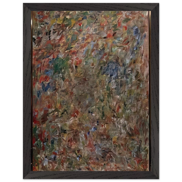 ABSTRACTION 1963 by Milton Resnick — Framed art print at Zephyeer