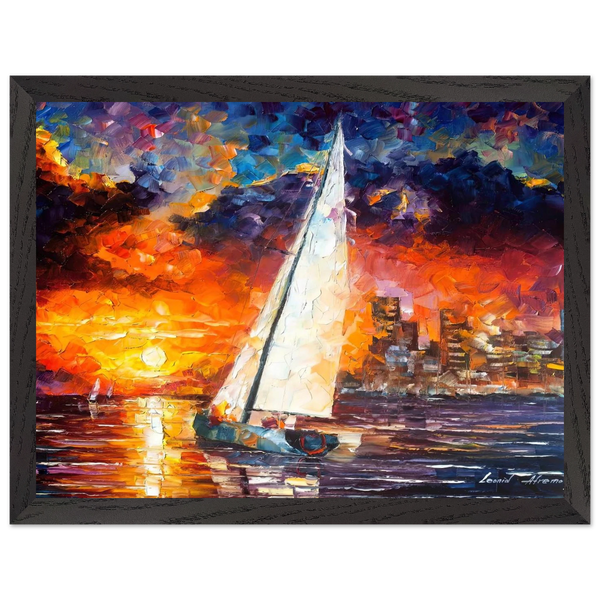 Leonid Afremov — Framed art print at Zephyeer