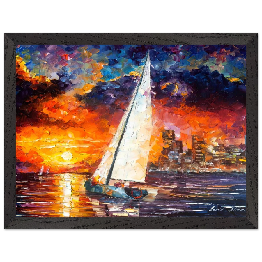 Leonid Afremov — Framed art print at Zephyeer