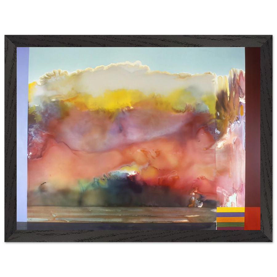 Rite of Spring - 1985 by Ronnie Landfield — Framed art print at Zephyeer