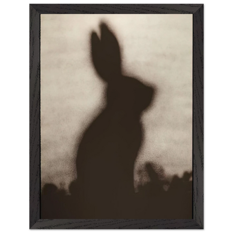 RABBIT 1986 by Edward Ruscha — Framed art print at Zephyeer