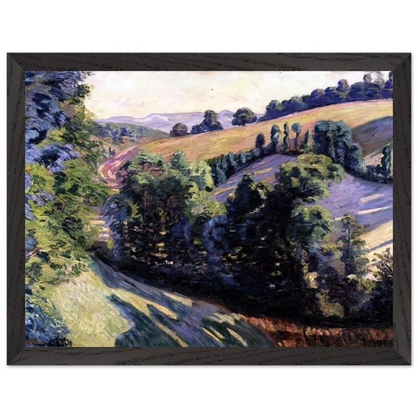 Landscape at Pontgibaud by Armand Guillaumin — Framed art print at Zephyeer