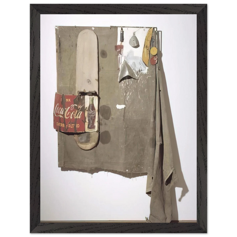 DYLABY 1962 by Robert Rauschenberg — Framed art print at Zephyeer