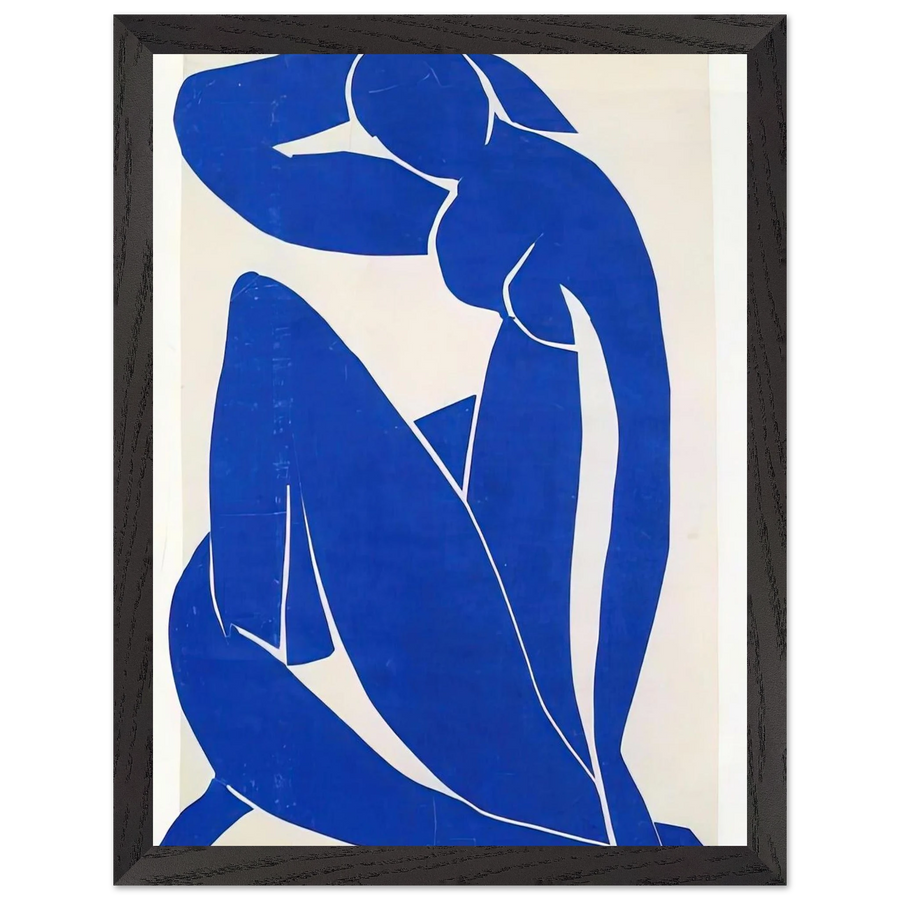BLUE NUDE 1952 by Henri Matisse — Framed art print at Zephyeer