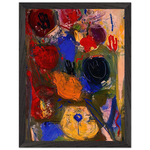 The Third Hand by Hans Hofmann — Framed art print at Zephyeer