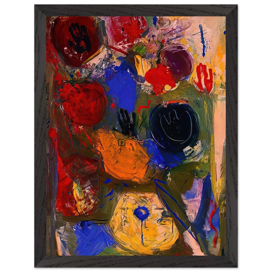 The Third Hand by Hans Hofmann — Framed art print at Zephyeer