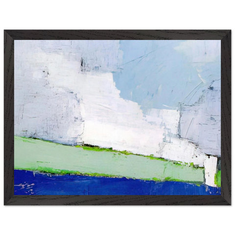 Paysage de Vaucluse No. 3 - 1953 by Nicolas de Stael — Framed art print at Zephyeer