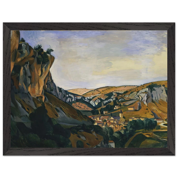 VALLEY OF THE LOT AT VERS 1912 by Andre Derain — Framed art print at Zephyeer