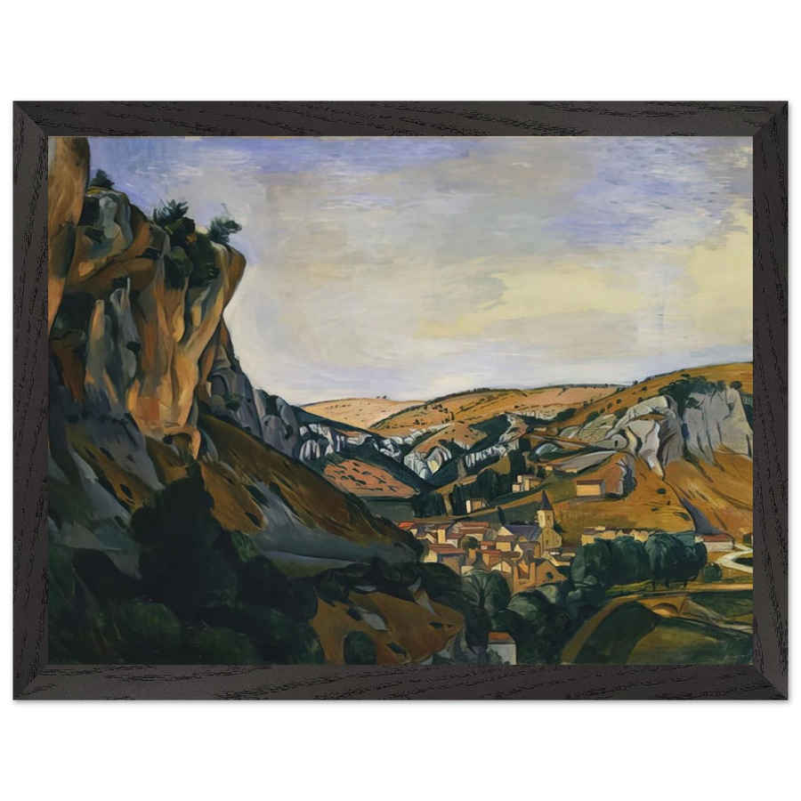 VALLEY OF THE LOT AT VERS 1912 by Andre Derain — Framed art print at Zephyeer