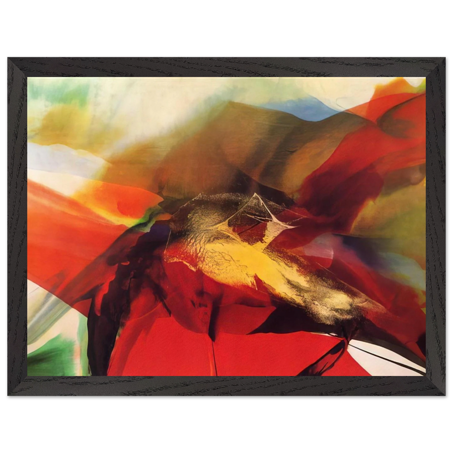 Phenomena Day of Zagorsk - 1966 by Paul Jenkins — Framed art print at Zephyeer